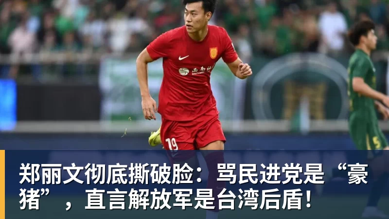 FB体育郑丽文彻底撕破脸：骂民进党是“豪猪”，直言解放军是台湾后盾！